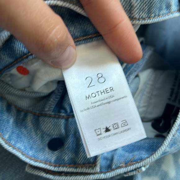 Mother Snacks! High Waisted Twizzy Skimp Jeans - Picture 5 of 6